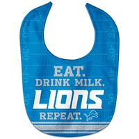 Bébé WinCraft Detroit Lions Eat. Boire. Répéter. Dossard All-Pro