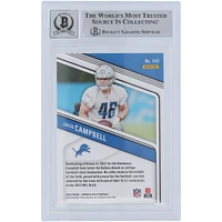 Jack Campbell Detroit Lions Autographed 2023 Panini Donruss Elite Status Explosion #143 #/625 Beckett Fanatics Witnessed Authenticated 10 Rookie Card 