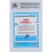 Jack Campbell Detroit Lions Autographed 2023 Panini Donruss Rated Rookie #330 Beckett Fanatics Witnessed Authenticated 10 Rookie Card 