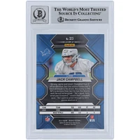 Jack Campbell Detroit Lions Autographed 2023 Panini Mosaic Reactive Blue Mosaic #323 Beckett Fanatics Witnessed Authenticated 9/10 Rookie Card 