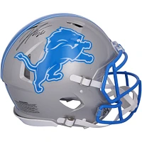 Jahmyr Gibbs Detroit Lions Autographed 2024 Riddell Speed Authentic Helmet