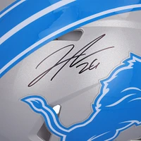 Jahmyr Gibbs Detroit Lions Autographed 2024 Riddell Speed Authentic Helmet