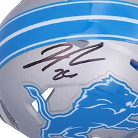 Jahmyr Gibbs Detroit Lions Autographed 2024 Riddell Speed Mini Helmet