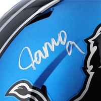 Jameson Williams Detroit Lions Autographed Riddell 2024 Alternate Speed Replica Helmet