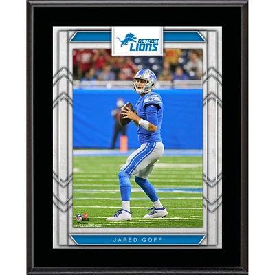 Jared Goff Detroit Lions 10.5" x 13" Sublimated Player Plaque