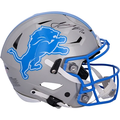 Jared Goff Detroit Lions Autographed 2024 Riddell Speed Flex Authentic Helmet