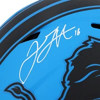 Casque Riddell Rave Speed ​​authentique autographié par Jared Goff des Detroit Lions