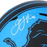 Casque Riddell Rave Speed ​​authentique autographié par Jared Goff des Detroit Lions avec inscription « One Pride » - Édition limitée à 10 exemplaires