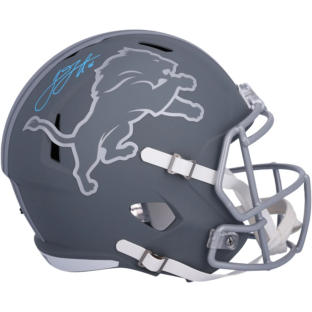Jared Goff Detroit Lions Autographed Riddell Slate Speed Replica Helmet