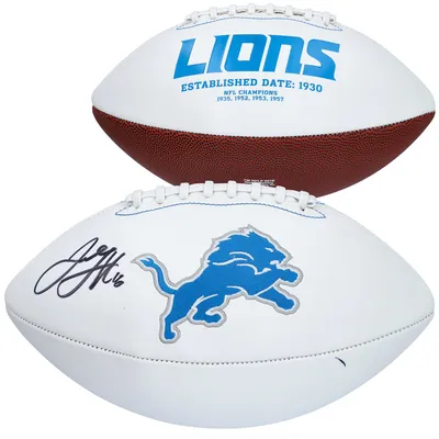 Lids Jared Goff Detroit Lions Unsigned Fanatics Authentic Pointing for the  First Down Photograph