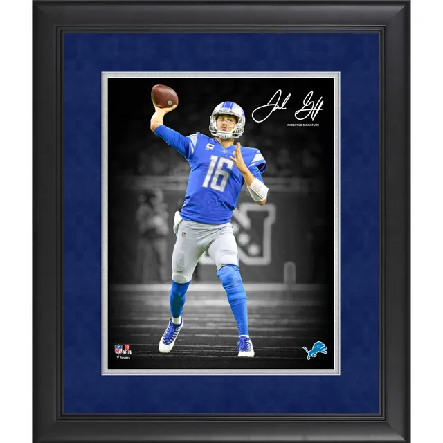 Lids Jared Goff Detroit Lions Fanatics Authentic Autographed