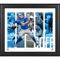 Jared Goff Detroit Lions Unsigned Throwing Photograph