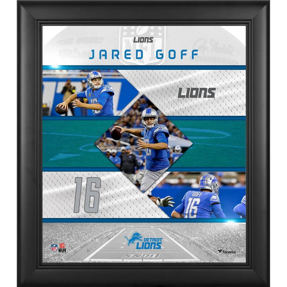 Jared Goff Detroit Lions Unsigned Throwing Photograph