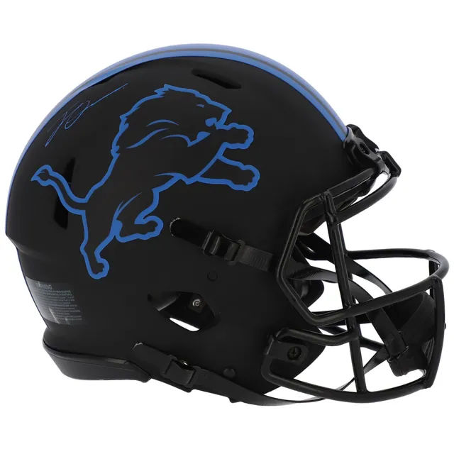 Detroit Lions Fanatics Authentic Riddell LUNAR Alternate Revolution Speed  Display Replica Football Helmet