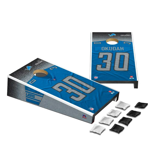 Detroit Lions 2' x 4' Vintage Regulation Cornhole Board Set