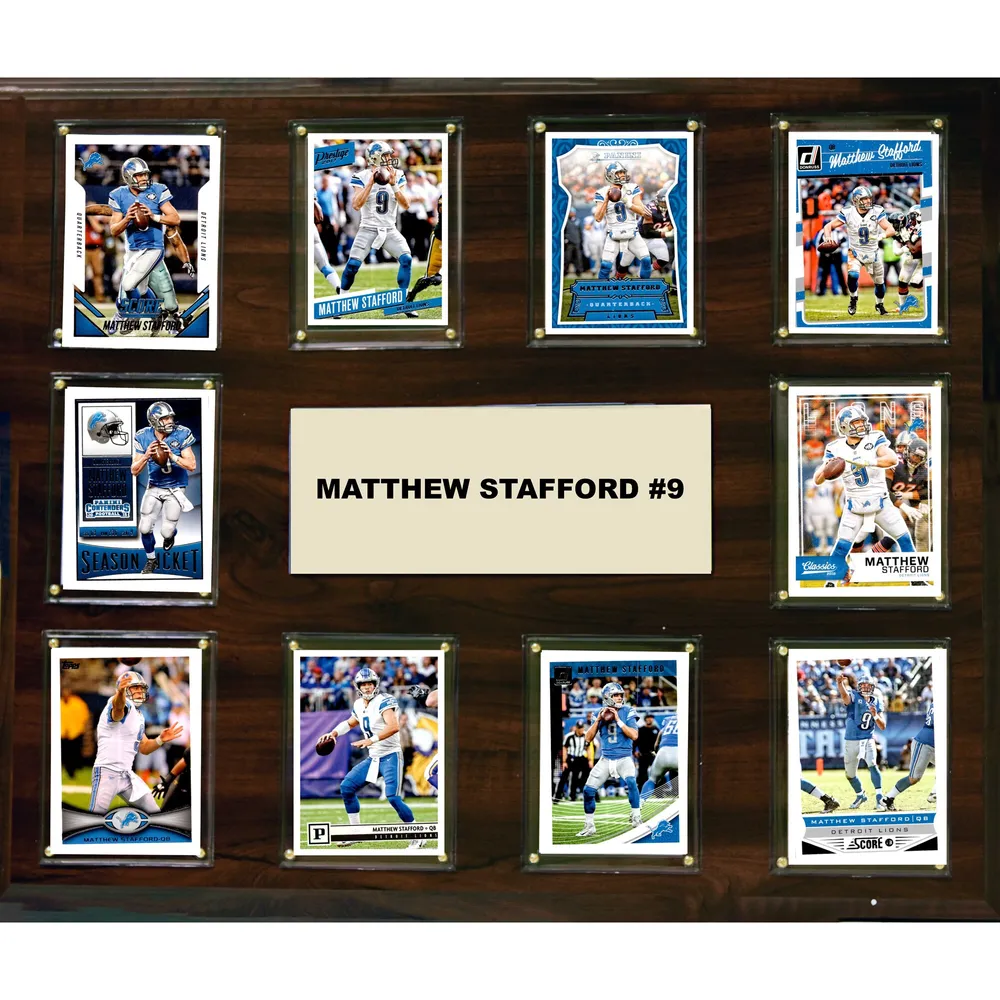 Matthew Stafford Detroit Lions 8'' x 10'' Plaque