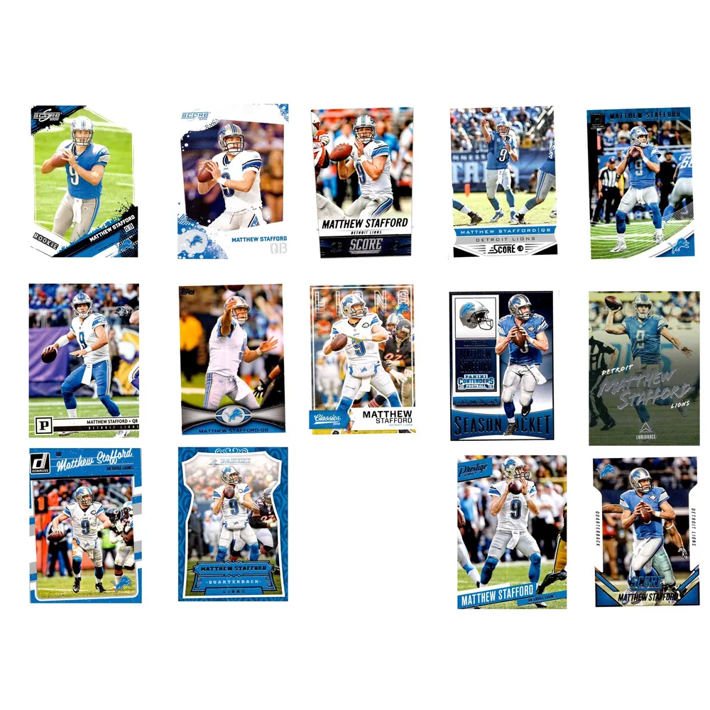 Calvin Johnson Detroit Lions Trading Cards Set