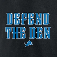 T-shirt noir pour homme Fanatics Detroit Lions Defend the Den