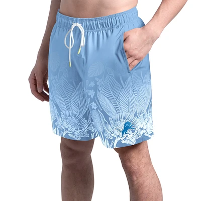 Short de bain Margaritaville bleu clair Detroit Lions Lagoon Fiesta pour homme