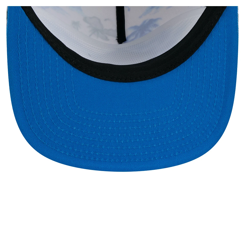 Casquette de golf à snapback blanche Detroit Lions Adventure New Era pour homme