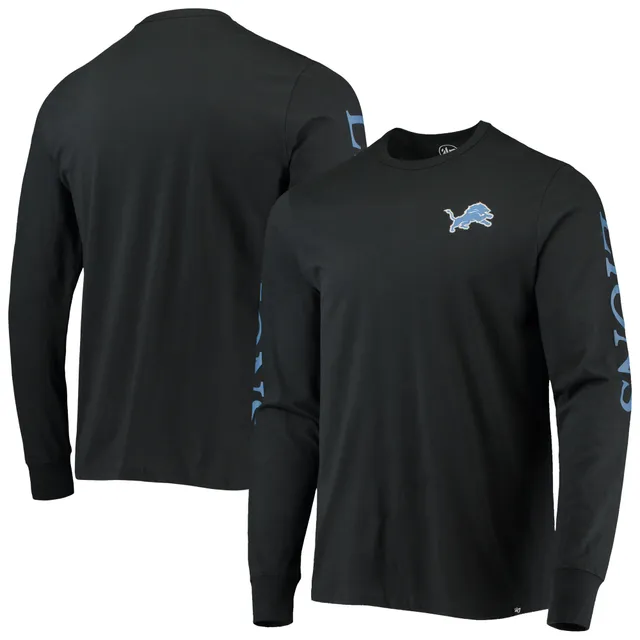 Lids Detroit Lions '47 Irving Long Sleeve T-Shirt - Blue