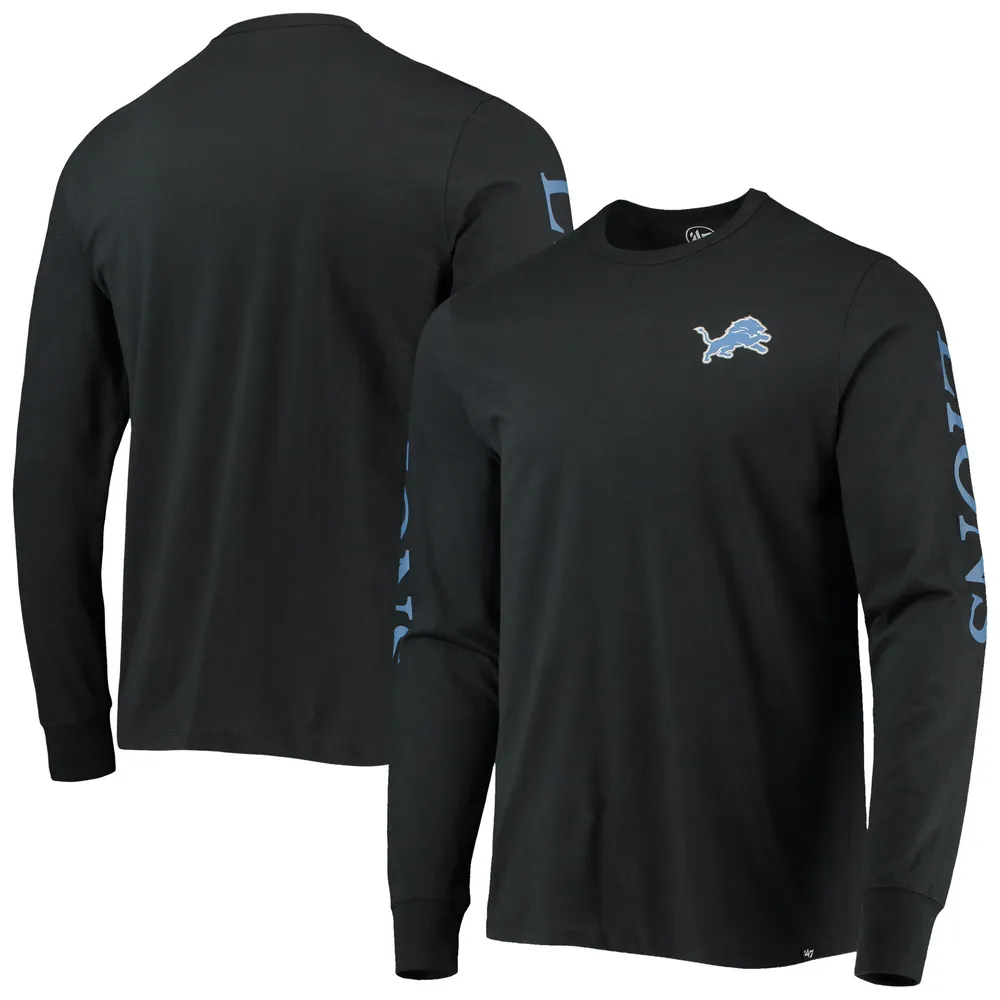 detroit lions long sleeve tee