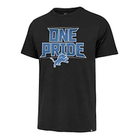 Men's '47 Black Detroit Lions Regional Franklin T-Shirt