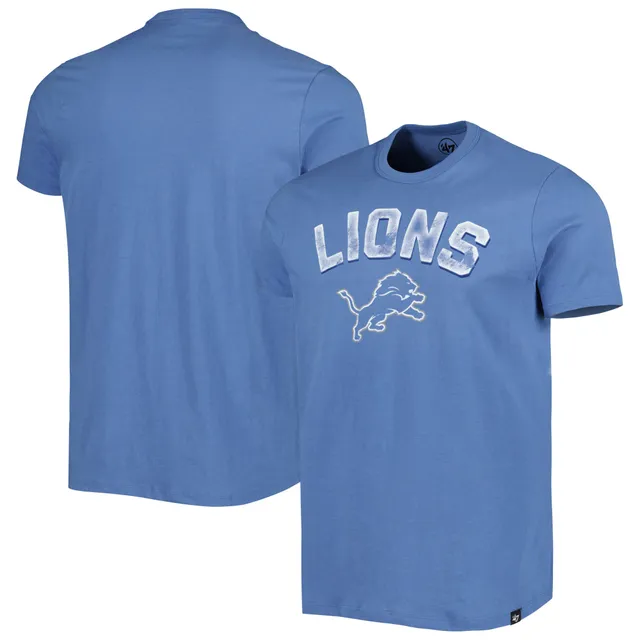 Lids Detroit Lions SMPLFD Newsprint T-Shirt - Black