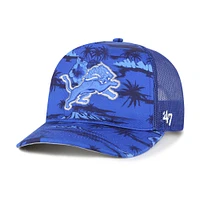 Casquette ajustable bleue « Fiji Trucker » des Lions de Détroit pour homme, modèle 1947