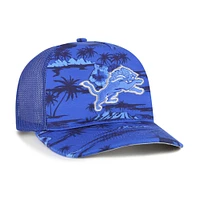 Casquette ajustable bleue « Fiji Trucker » des Lions de Détroit pour homme, modèle 1947