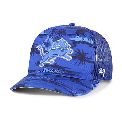 Casquette ajustable bleue « Fiji Trucker » des Lions de Détroit pour homme, modèle 1947