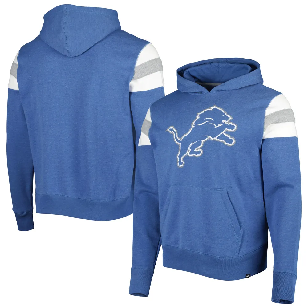 Detroit Lions Antigua Victory Pullover Hoodie - Blue