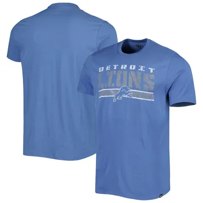 Smplfd Black Detroit Lions Newsprint T-shirt