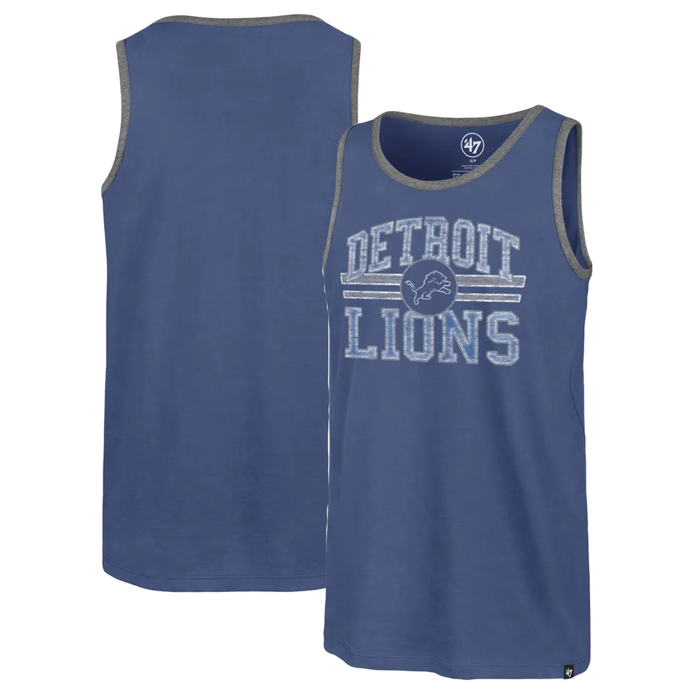 Lids Barry Sanders Detroit Lions Mitchell & Ness 1991 Player Burst Tank Top  - Blue