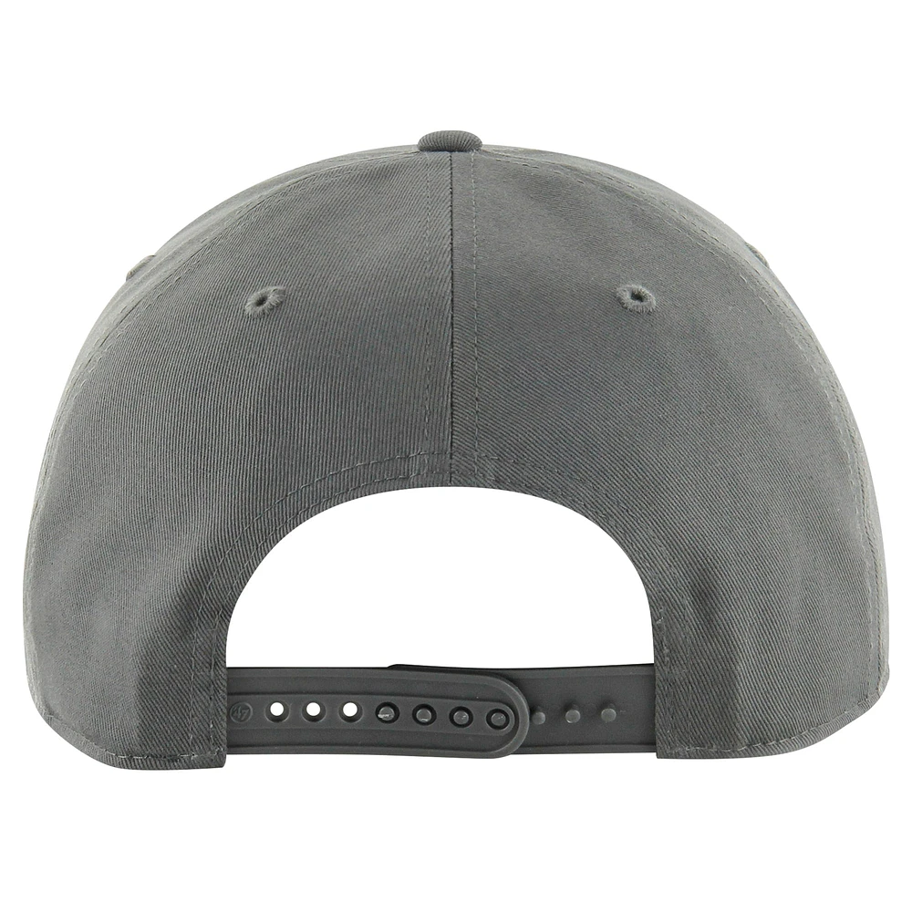 Casquette ajustable Hitch '47 pour homme, couleur anthracite, des Lions de Détroit
