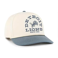 Men's '47 Cream Detroit Lions Ranchero Hitch Adjustable Hat