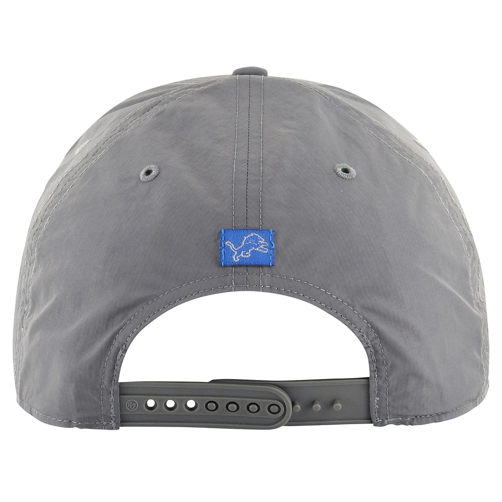 Casquette réglable '47 Detroit Lions Fairway Hitch brrr pour hommes, gris
