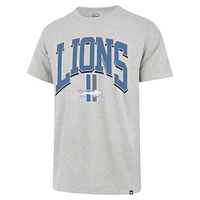 Men's '47 Gray Detroit Lions Walk Tall Franklin T-Shirt