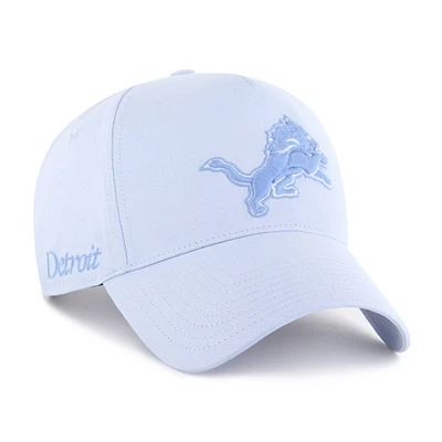 Men's '47 Light Blue Detroit Lions Foundation Offside Adjustable Hat