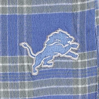 Men's Concepts Sport Blue/Silver Detroit Lions Big & Tall Ultimate Sleep Pant