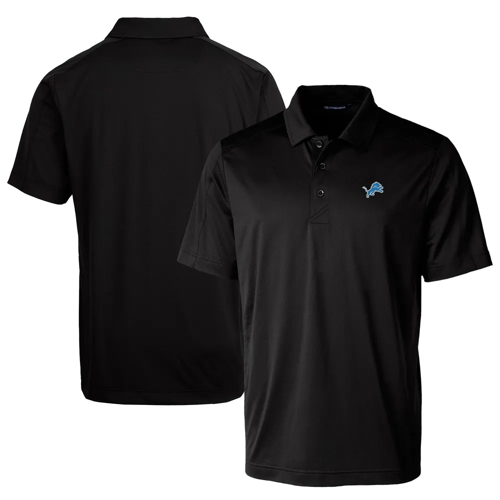 Detroit Lions Striped Polyester Polo