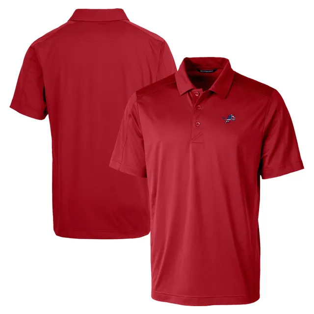 Lids Detroit Lions Cutter & Buck Throwback Logo Forge Heathered Stretch  Polo