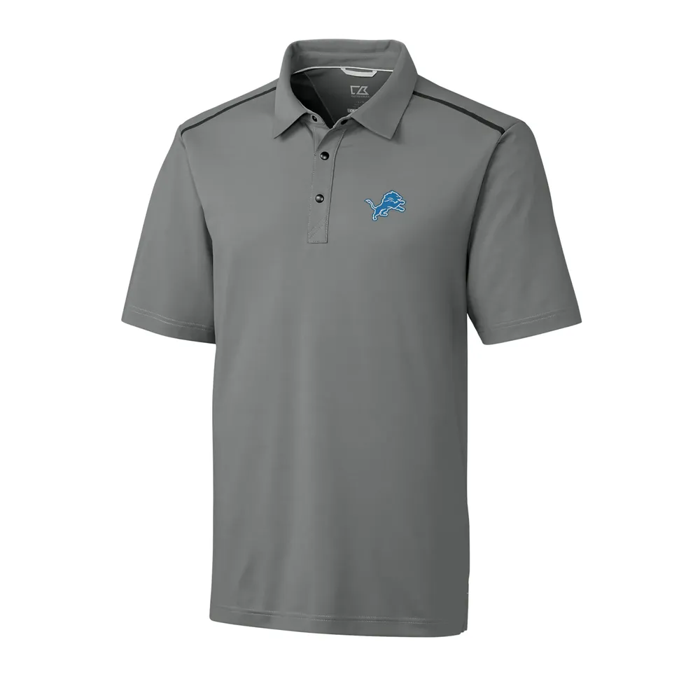 Lids Detroit Lions Cutter & Buck Big Tall Fusion Polo - Gray