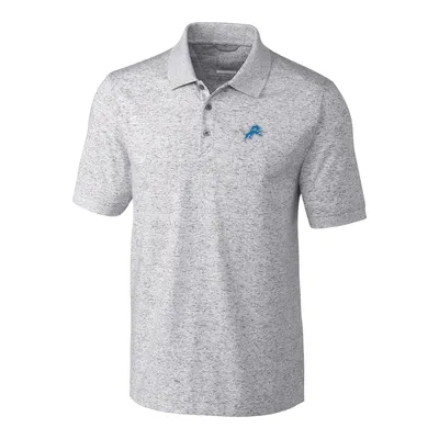 Lids Detroit Lions Cutter & Buck Throwback Logo Forge Heathered Stretch  Polo