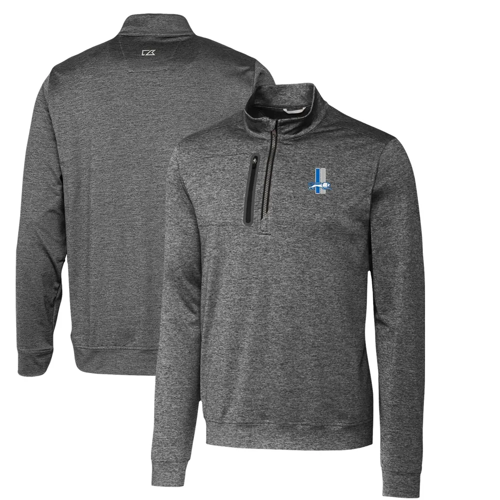 Cutter & Buck Stealth Heathered Mens Big and Tall Quarter Zip
