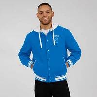 Men's Darius Rucker Collection by Fanatics Blue Detroit Lions Full-Snap Hoodie Jacket