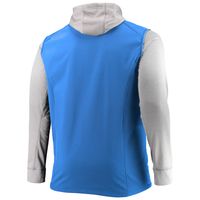 Men's Dunbrooke Blue/Gray Detroit Lions Big & Tall Alpha Full-Zip Hoodie Jacket