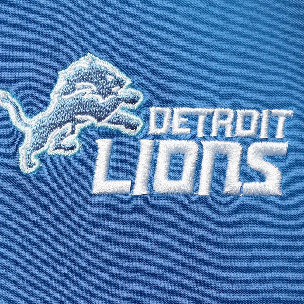 Men's Dunbrooke Blue/Gray Detroit Lions Big & Tall Alpha Full-Zip Hoodie Jacket