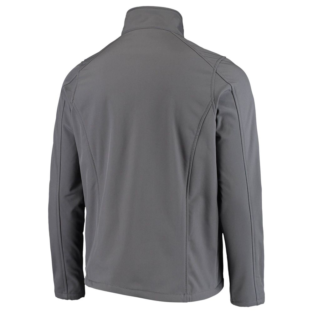 Men's Dunbrooke Charcoal Detroit Lions Sonoma Softshell Full-Zip Jacket