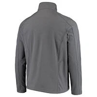 Men's Dunbrooke Charcoal Detroit Lions Sonoma Softshell Full-Zip Jacket